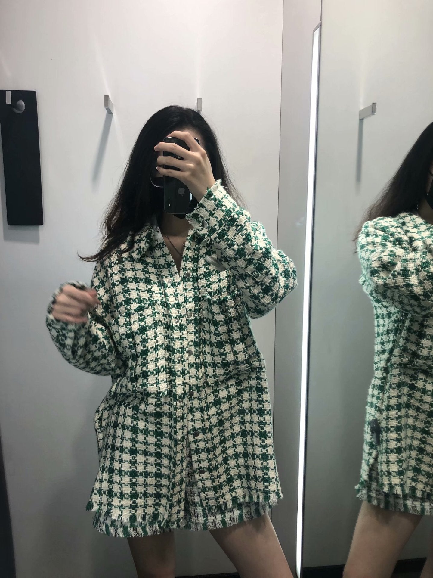 Autumn new style loose outer wear shirt women
