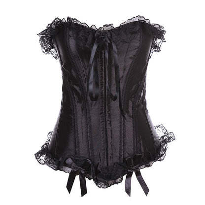 Sexy Black Ding Lace Corset Corset