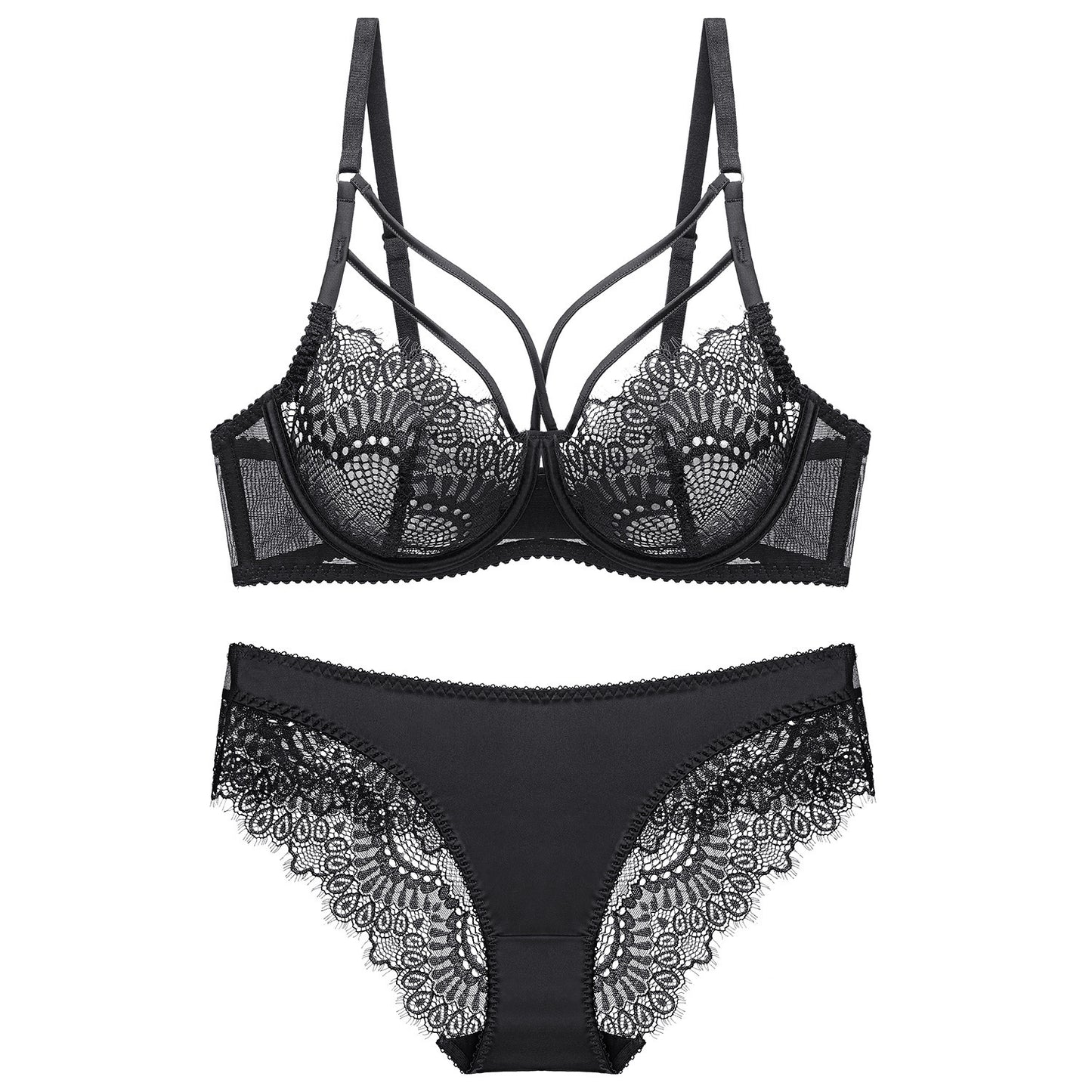 Lace Bra Ladies Sexy Lingerie Bra Set