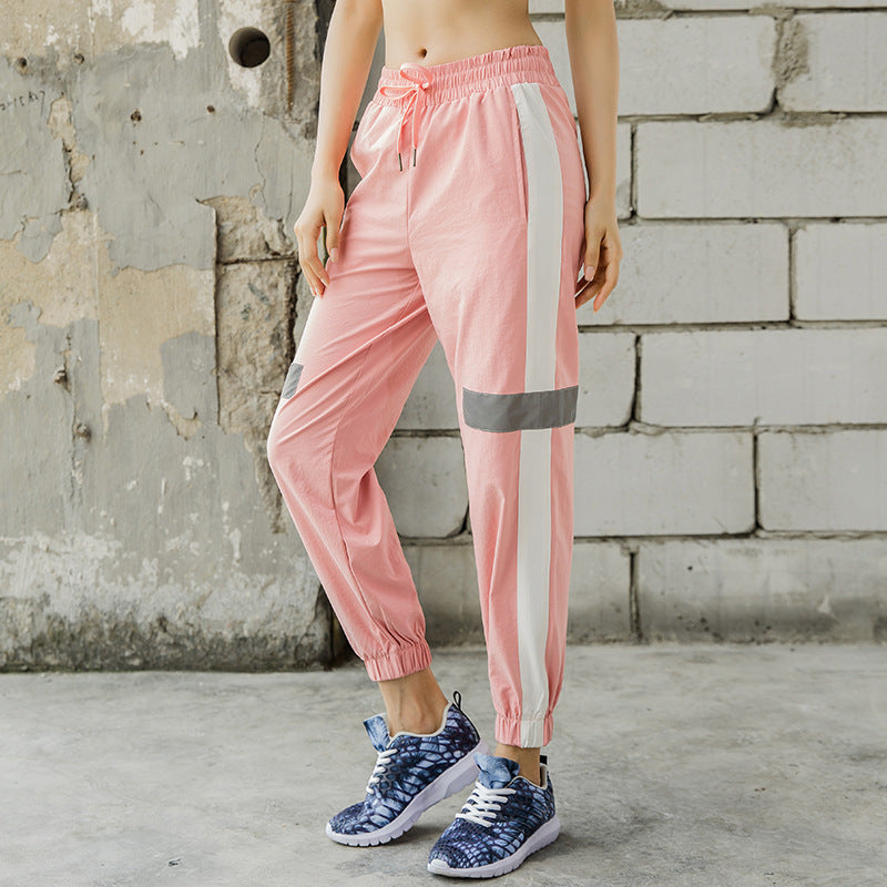 Casual Pants Yoga Wear Reflective Fitness Wear For Women