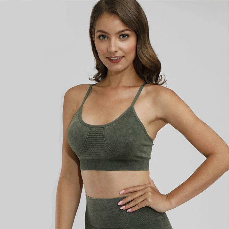 Yoga sports bra