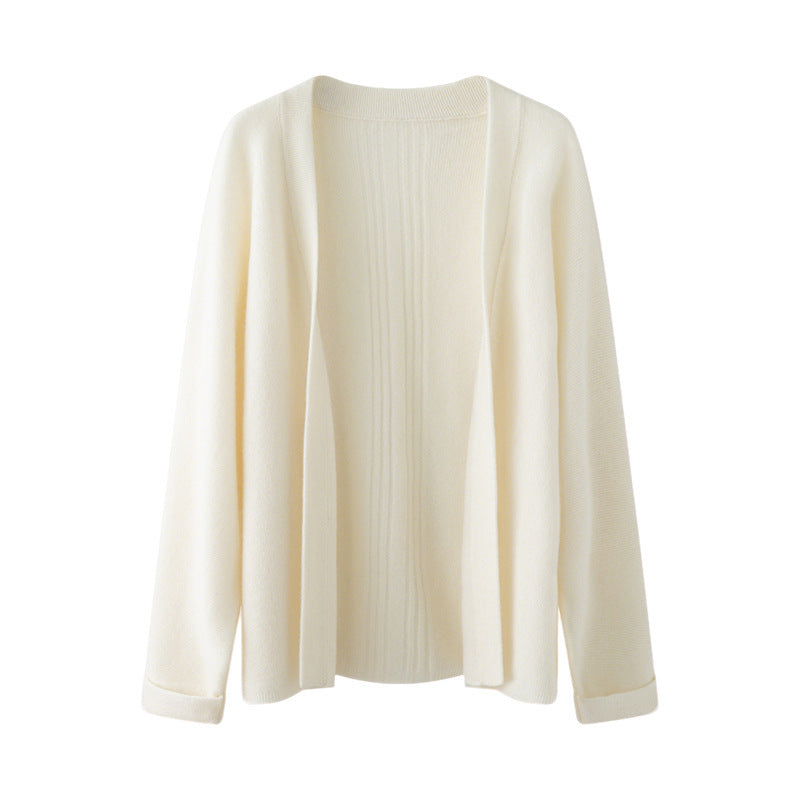 Soft Glutinous Skin-friendly Loose And Lazy Style Solid Color Women's Cashmere