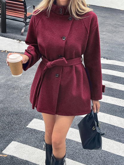 Women's Long Sleeve Sweater Overcoat Coat