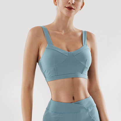 Rimless bra yoga blouse