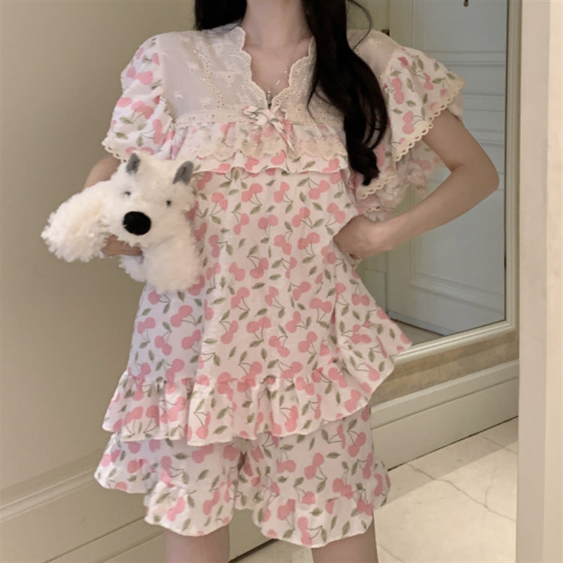 Fashion Pajamas Suit Home Wear For Women