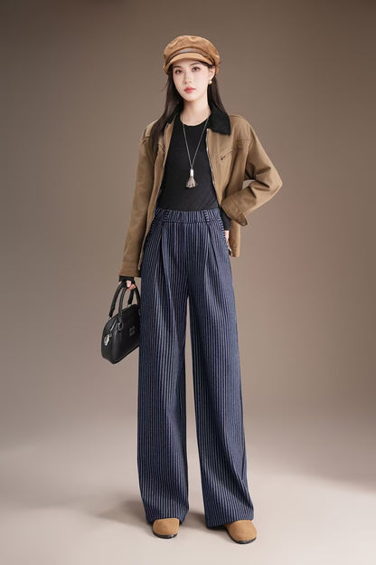 Women's Loose Fashion Slimming Draping Straight Pants