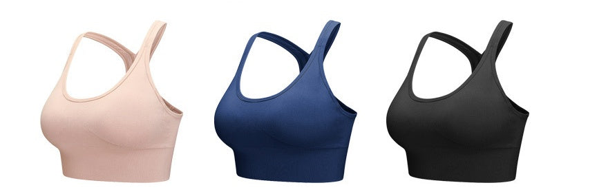 Seamless sports bra