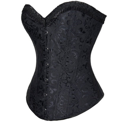 Punk PU corset leather halter corset