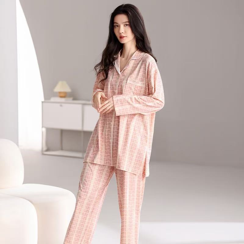 Women's Mid-length Homewear Pajamas Suit