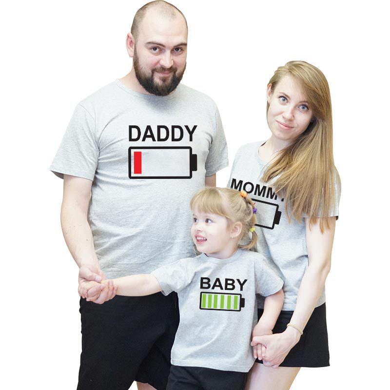 Fast selling parent-child short sleeve T-shirt