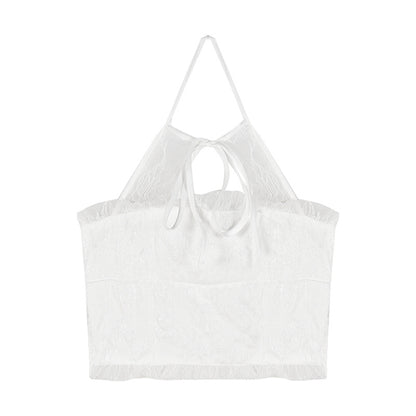 Halter Neck Camisole Women Wear Niche Tube Top