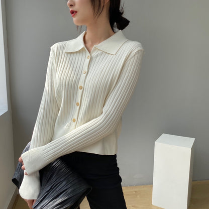 Long Sleeve New Cardigan Stitching Women