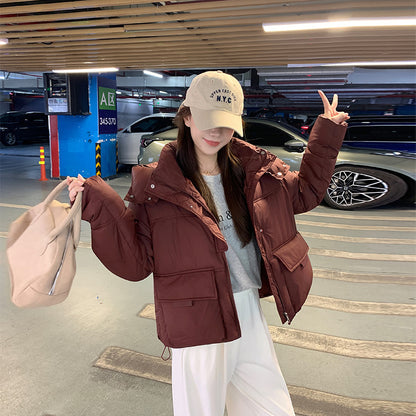 Cold Protective Clothing Student Clothes Cotton-padded Jacket