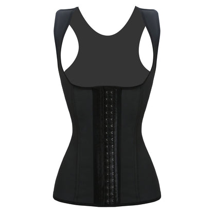 Rubber Wide Shoulder Strap Corset Corset