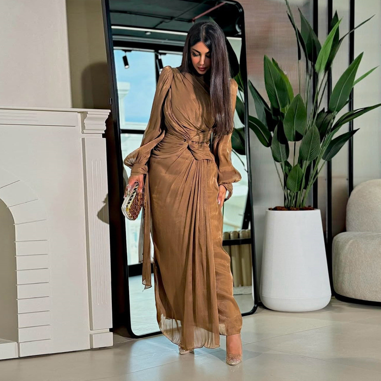 Middle East Dubai Robe Dress