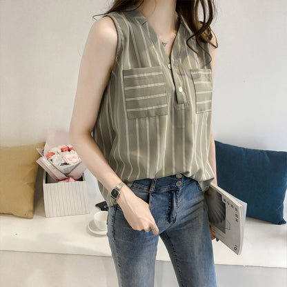 Chiffon shirt blouse