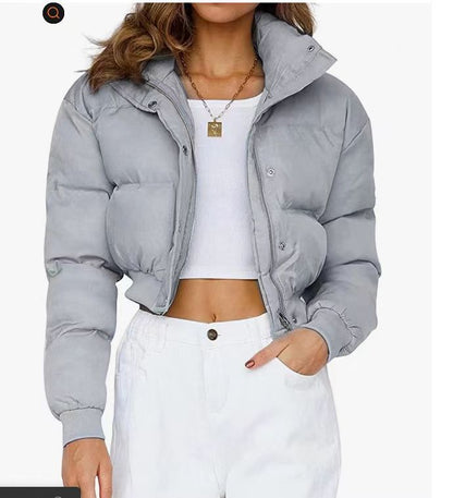 Loose Leisure Warm Polyester Jacket Women