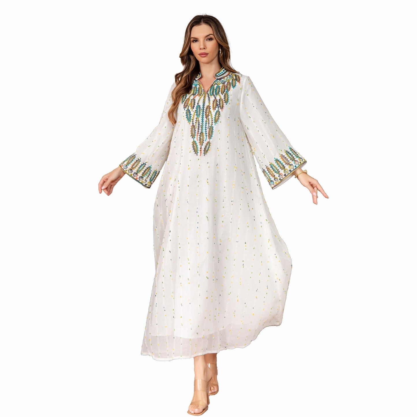 New Women's Dubai Elegant Arabic Robe