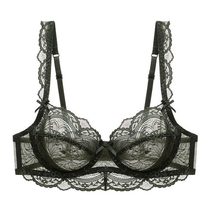 Transparent Lace Bra Ultra-thin Plus Size Bra