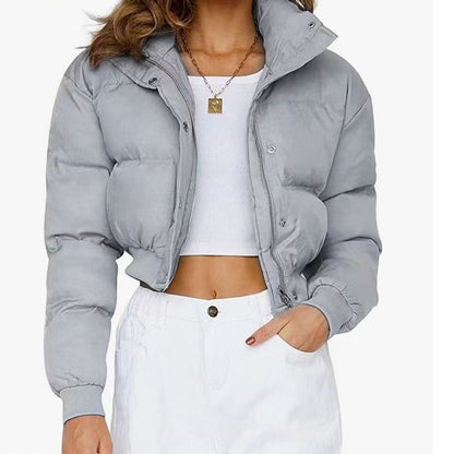Loose Leisure Warm Polyester Jacket Women