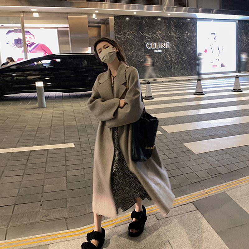 Fashion Women's New Autumn And Winter Woolen Coat