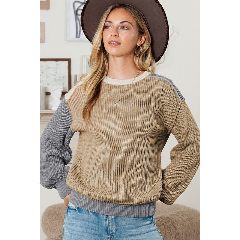 European And American Leisure All-match Sweater