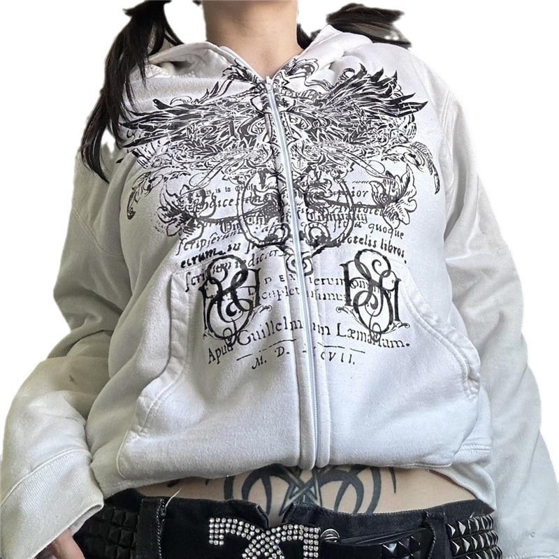 Retro Hooded Sweater Loose Niche Cardigan Outerwear Women