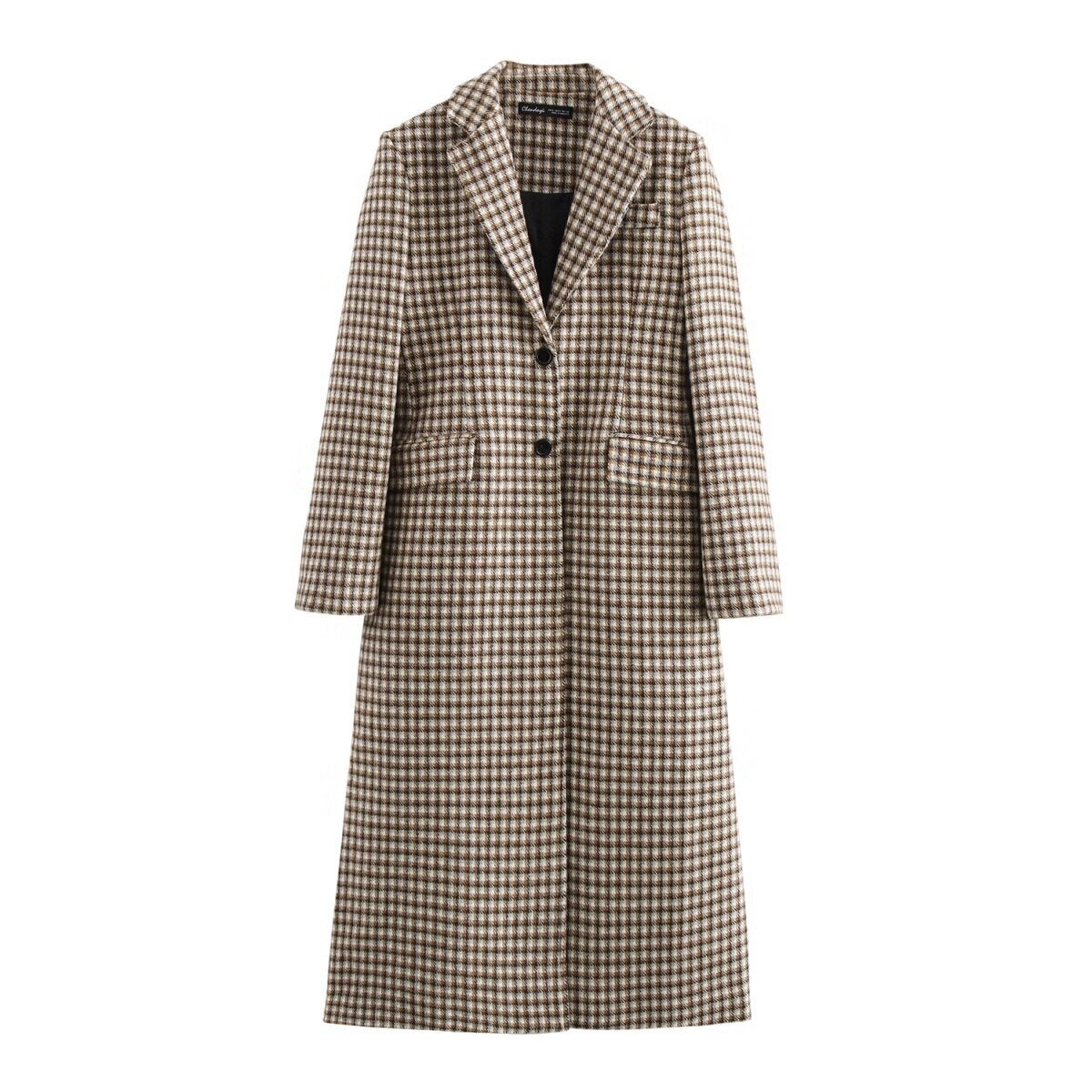 Women's Fashion Single-breasted Overcoat Coat