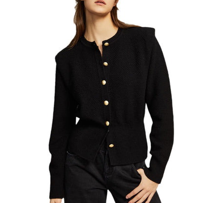 Elegant Personality Knitted Cardigan Women Coat