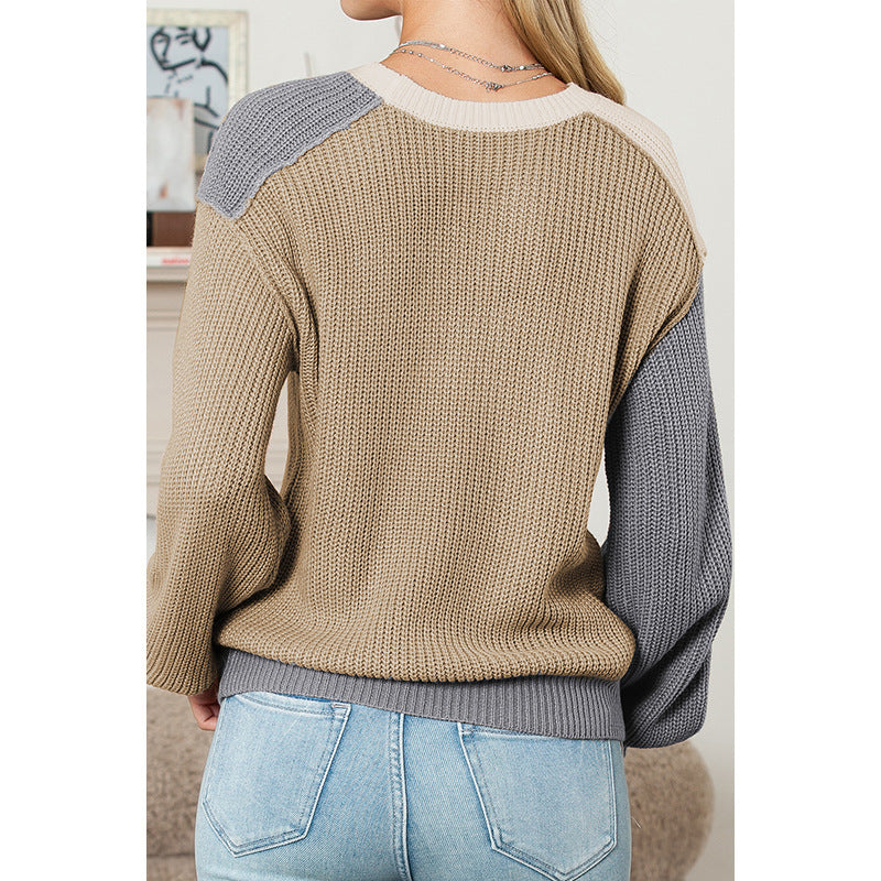 European And American Leisure All-match Sweater