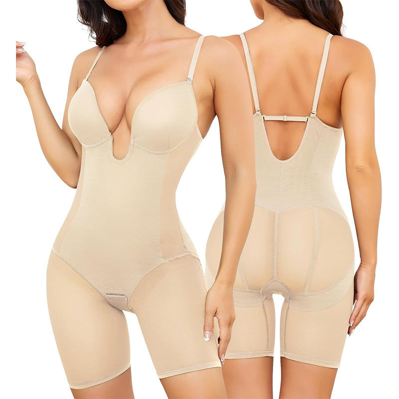 Sexy Corset Belly-contracting Jumpsuit Sling