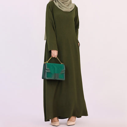 Amazon Middle East Dubai Turkey Multi-color Plus Size Women's Dress