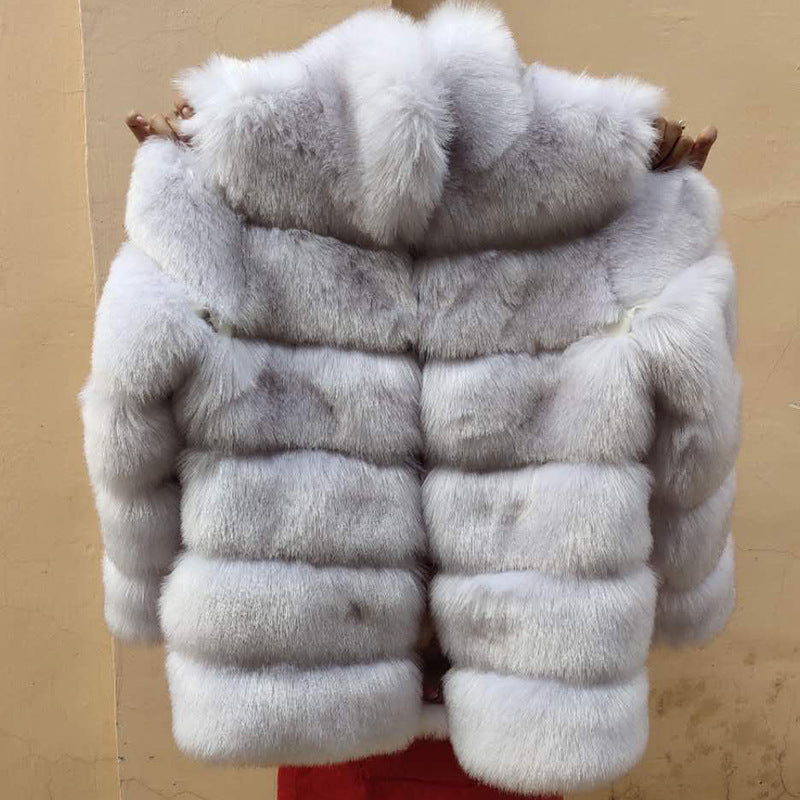 Winter Women's Luxury Thick Long Fur Coat