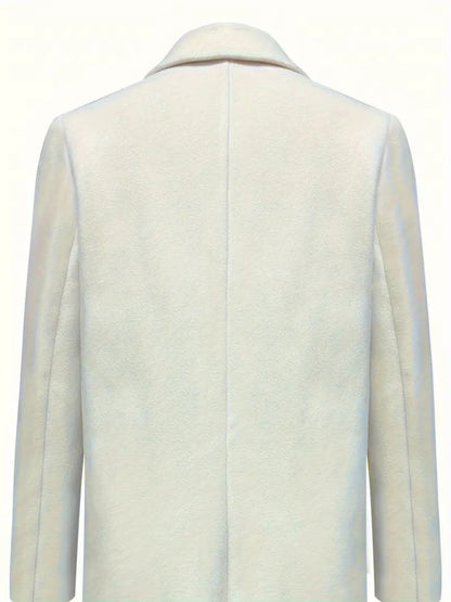 2025 New Women's Coat, Solid Color Coat, Essential For Autumn And Winter, Warm Coat