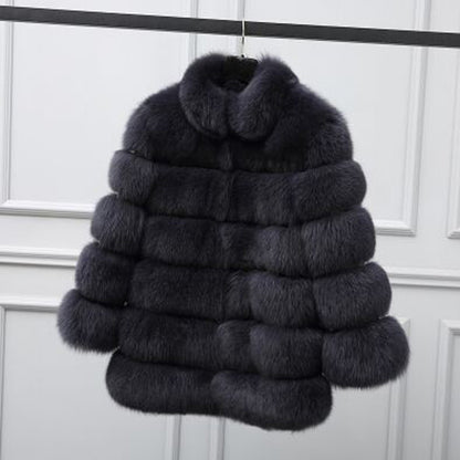 Winter Women's Luxury Thick Long Fur Coat