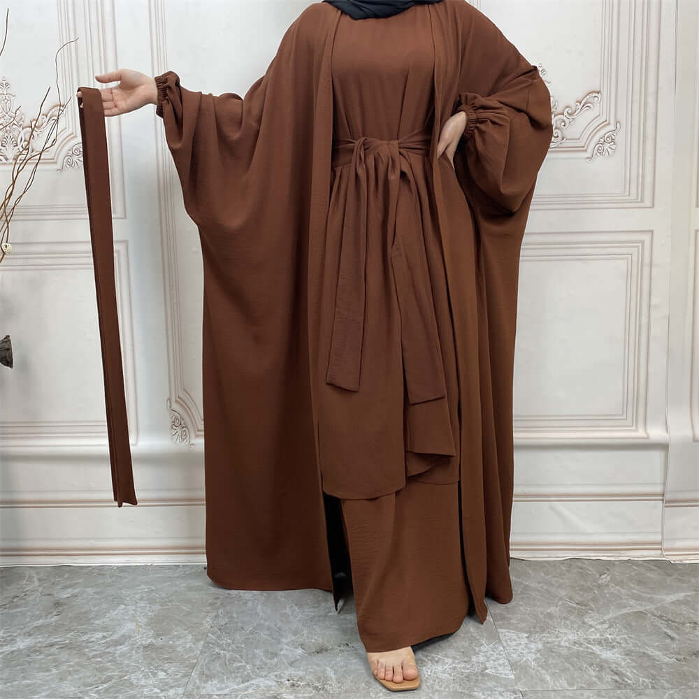 New Women's Coat Arabic Cardigan Dress