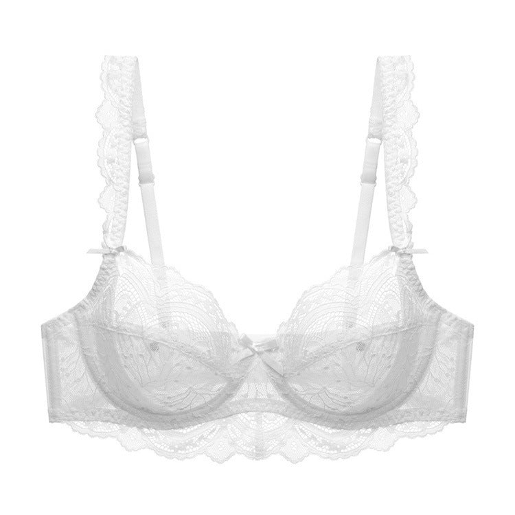 Transparent Lace Bra Ultra-thin Plus Size Bra