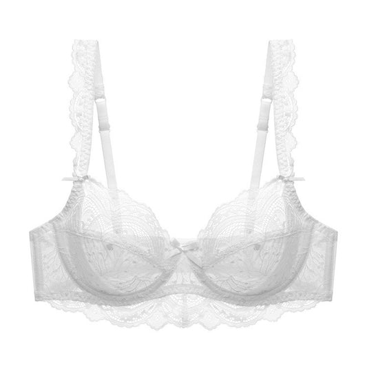 Transparent Lace Bra Ultra-thin Plus Size Bra