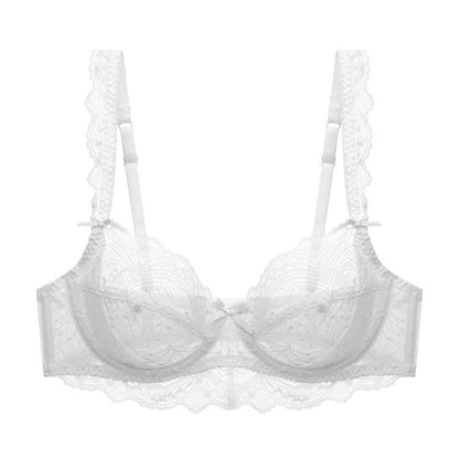 Transparent Lace Bra Ultra-thin Plus Size Bra