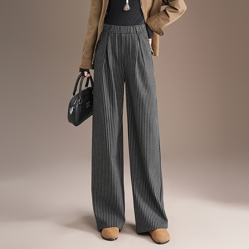 Women's Loose Fashion Slimming Draping Straight Pants