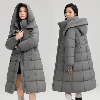 Mid-length Fashionable Elegant Slim-fit Women's Coat