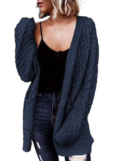 Knitted Cardigan Sweater Coat For Women